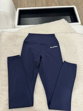 SOLD Sporty & Rich Serif Logo Legging - Navy/White NWOT
